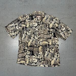 VTG/Y2K Caribbean Joe Hawaiian shirt 100% rayon
